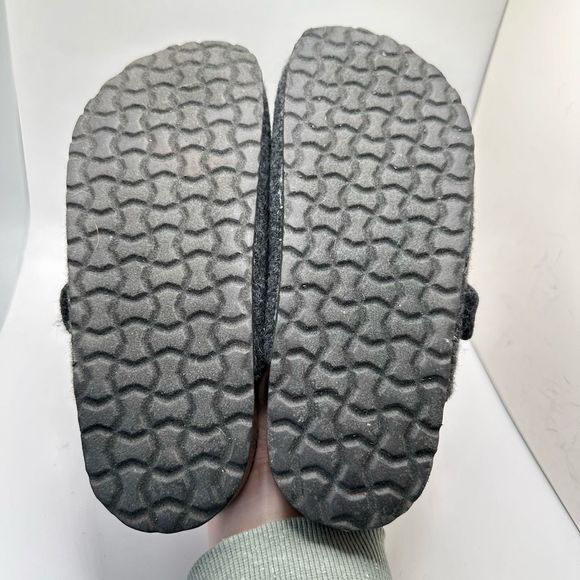 CUSHIONAIRE Womens Clog 9 GRAY WOOL - Picture 5 of 7